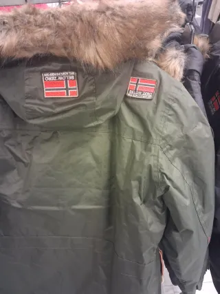 Chaqueta, abrigo Geographical Norway Anorak Verde