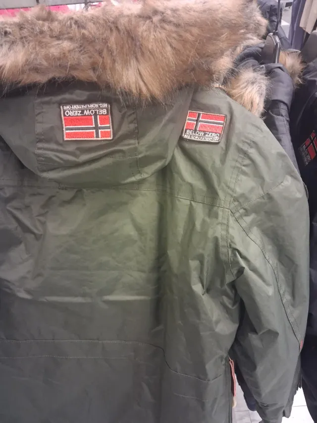 Chaqueta, abrigo Geographical Norway Anorak Verde