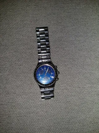 Swatch Irony YCS401G Cronógrafo Azul 1998