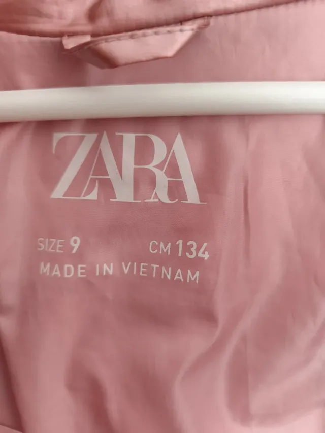 Cazadora niña cobre