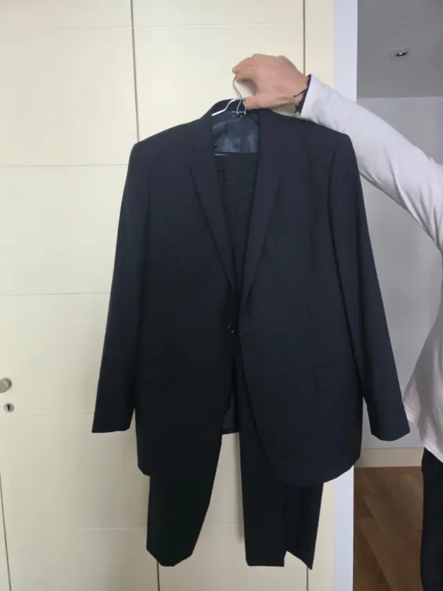 Traje E. Tucci Gris Marengo Talla 48-50