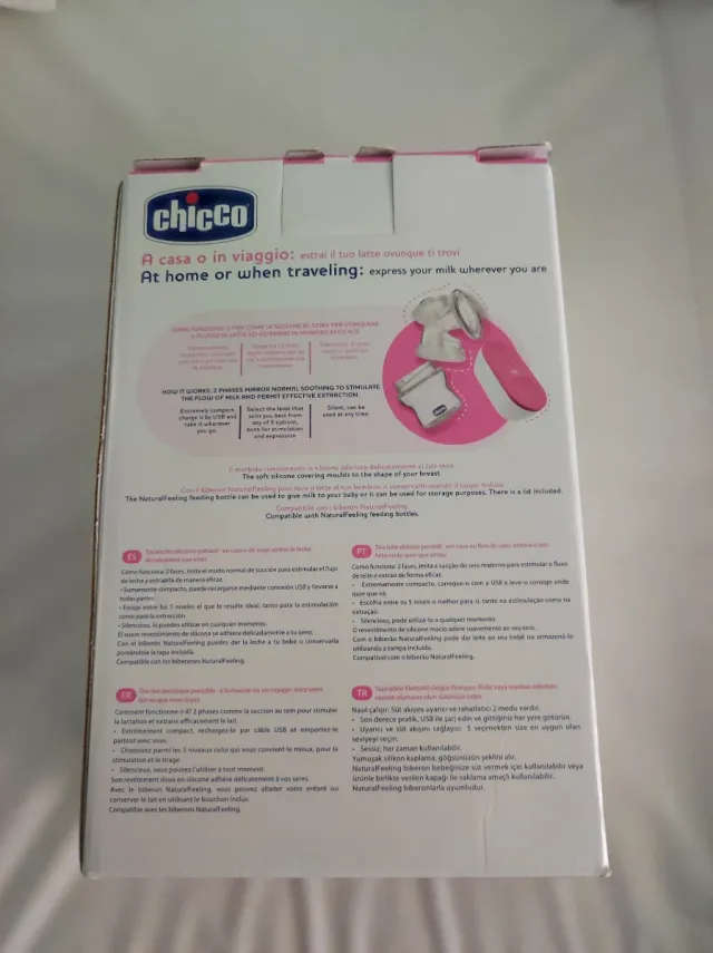 Tiralatte Elettrico Portatile Chicco