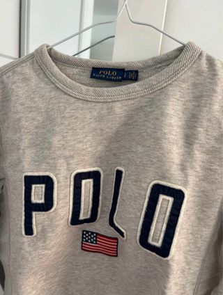 Sudadera Polo Ralph Lauren Gris