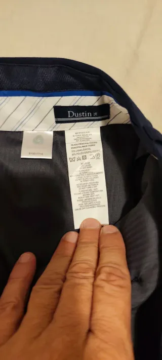 Traje Dustin Americana y Pantalón Talla 56