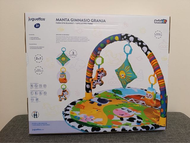 Manta de Ginásio Granja Juguettos 3+