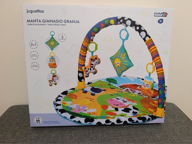 Manta de Ginásio Granja Juguettos 3+