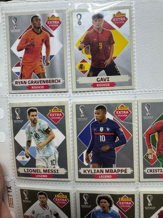 Lote Cromos Extra Sticker Qatar 2022