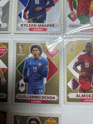 Lote Cromos Extra Sticker Qatar 2022