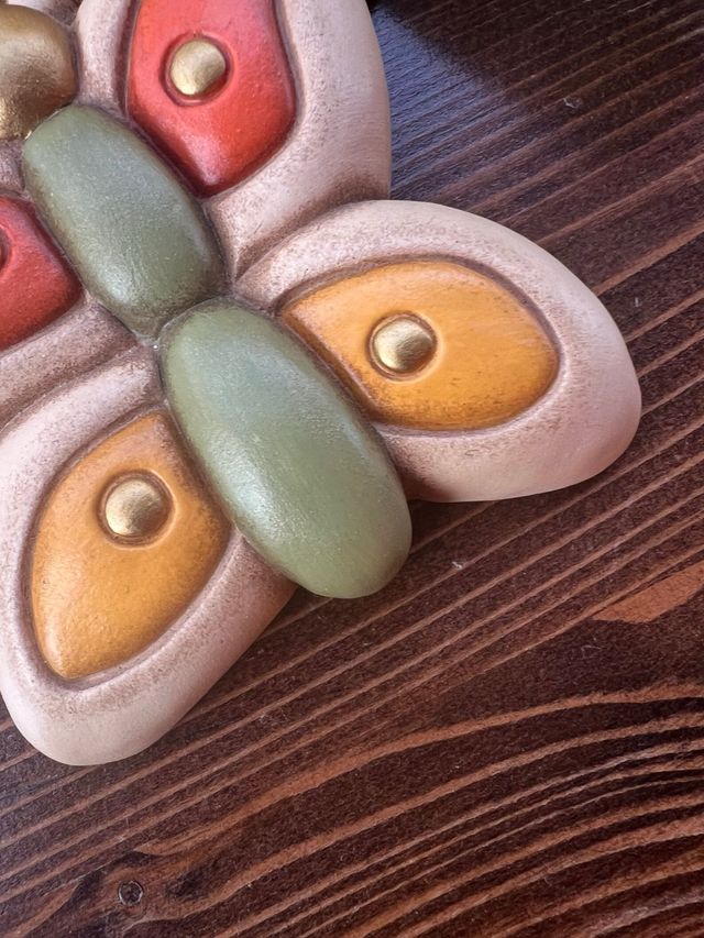 Formella farfalla Thun decorativa