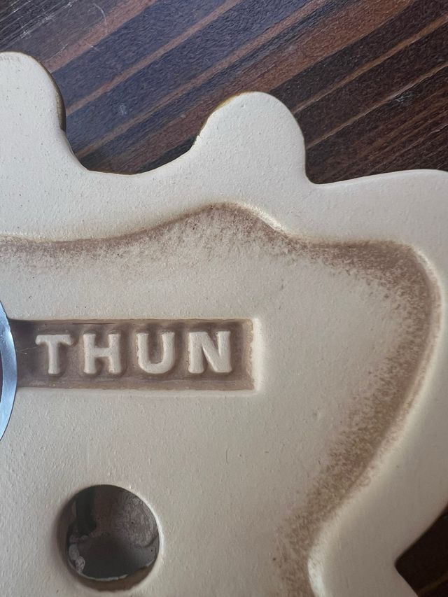 Formella farfalla Thun decorativa