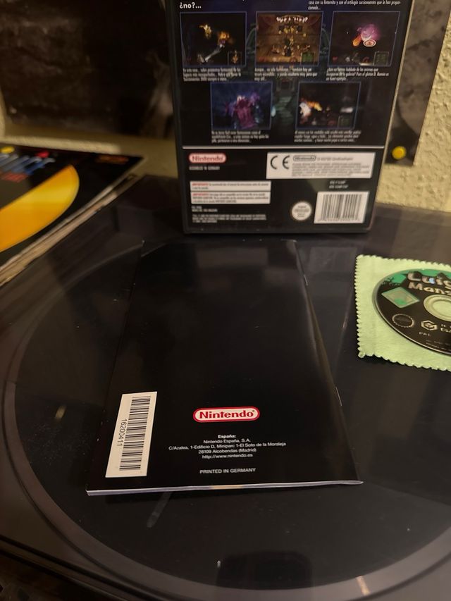 Luigi's Mansion GameCube PAL España