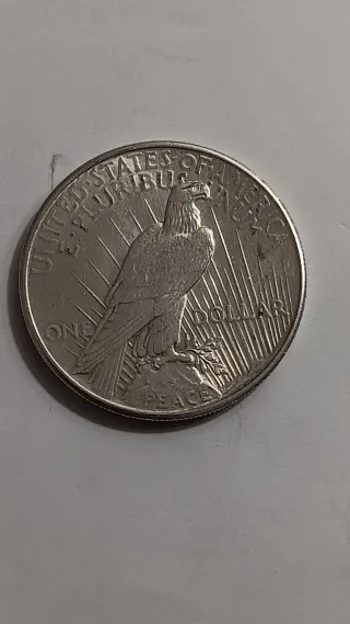 2 Dólares Paz Prata 900 - 1925 e 1926