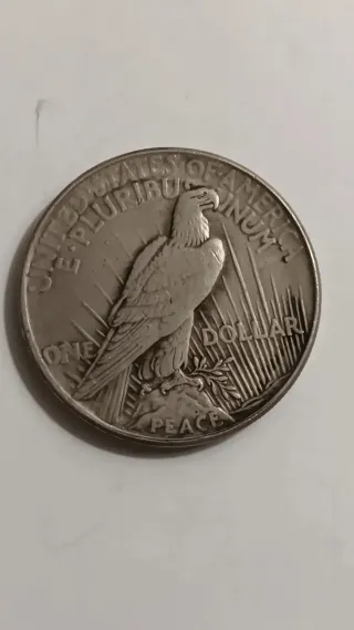 2 Dólares Paz Prata 900 - 1925 e 1926