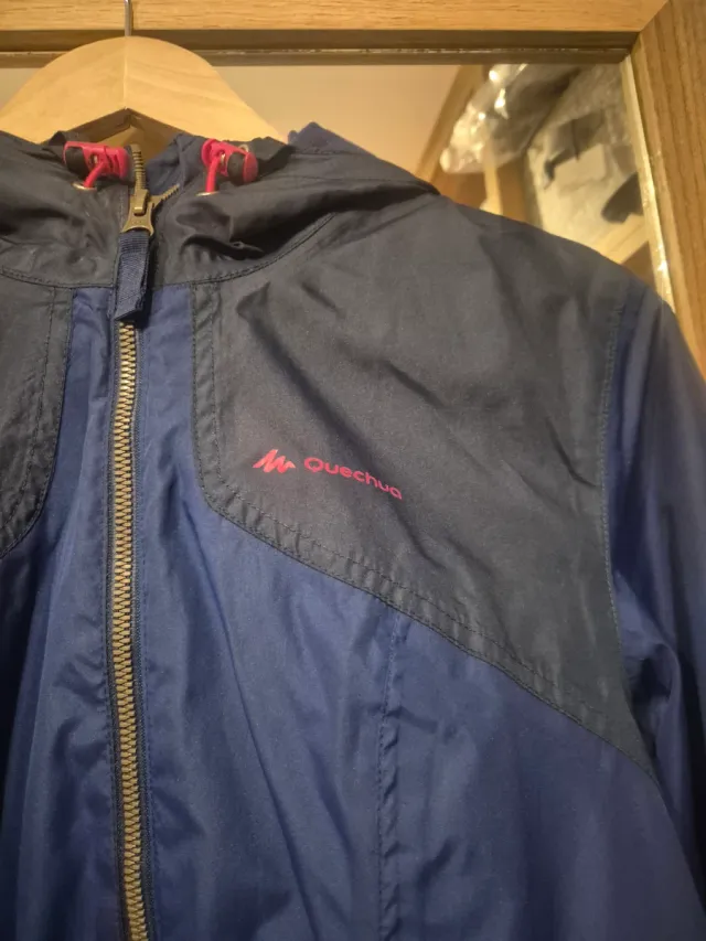 Chubasquero Quechua azul