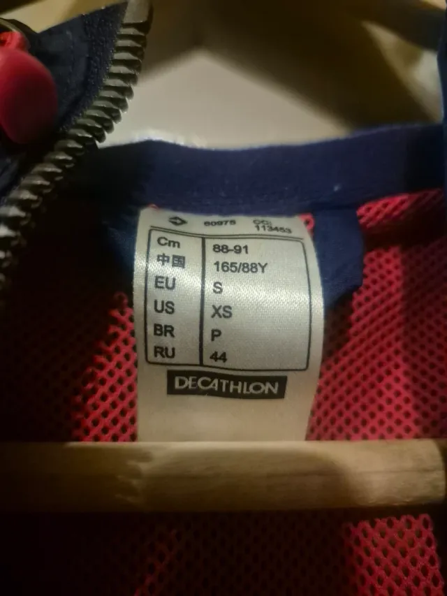 Chubasquero Quechua azul