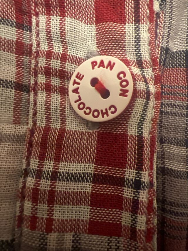 Vestido cuadros Pan con Chocolate niña 10 años