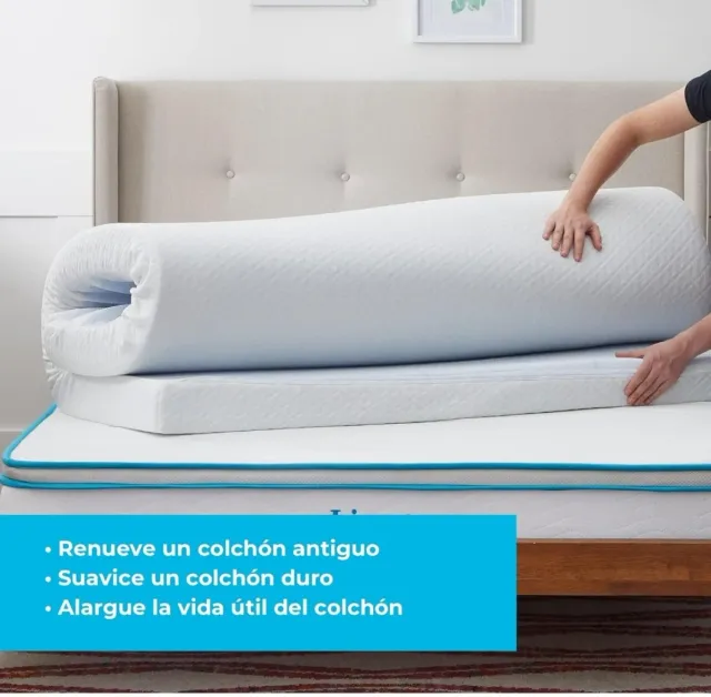 Topper  Linenspa  150x190 de 10cm Nuevo