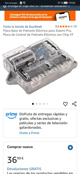 PIEZAS DE PATINETE XIAOMI