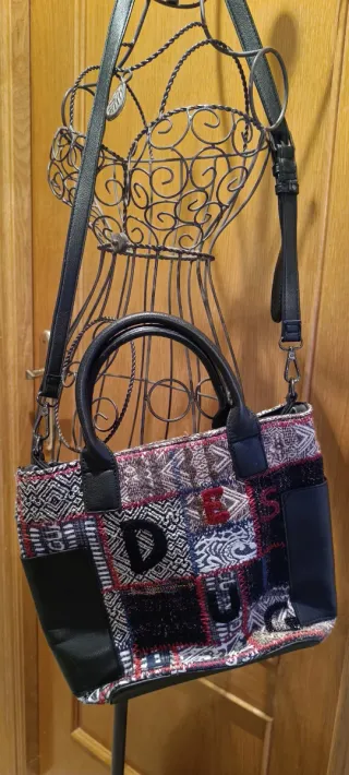 Bolso Desigual Patchwork Invierno