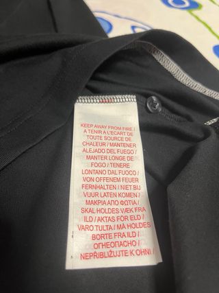 Polo Nike Negro Bordado Talla XL Niño ~ S Adulto