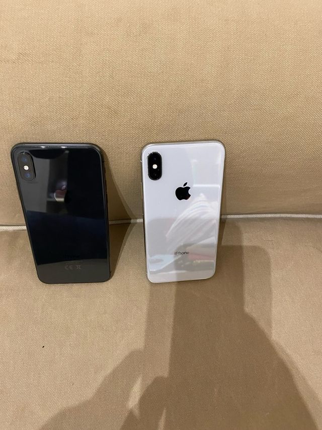 2x iPhone X 64GB Negro/blanco