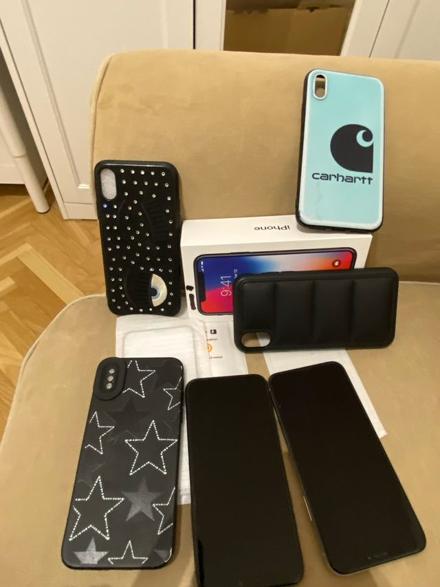 2x iPhone X 64GB Negro/blanco