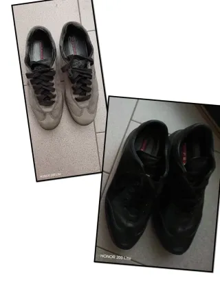 Scarpe Prada Grigie e Nere