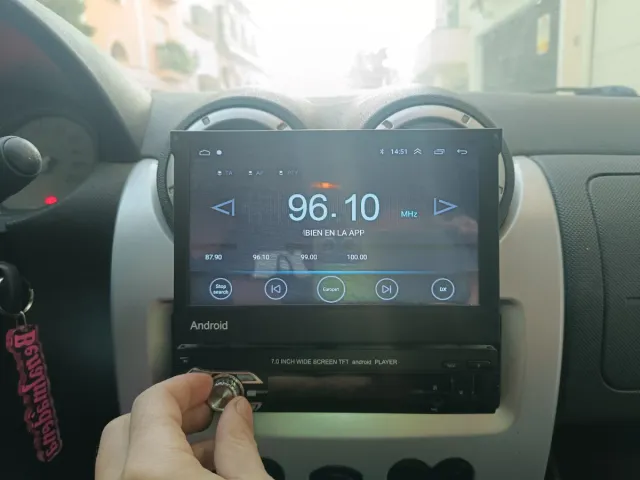 Pantalla 1 DIN 7 Android Coche Poco Uso negociable