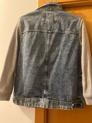 Casaco ganga com mangas de moletom