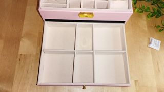 Organizador Joyas Grande con cajón y cerradura