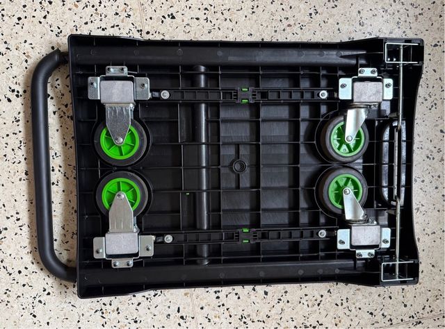 Carro plataforma de carga plegable