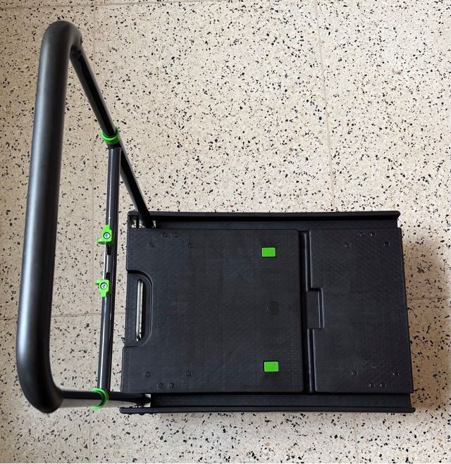 Carro plataforma de carga plegable