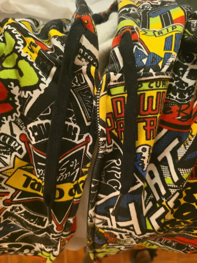 Sudadera Rip Curl XL gráfica skate surf