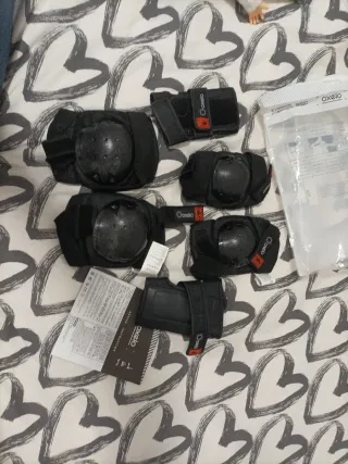 Protecciones patines Oxelo (rodillas, codos, muñec