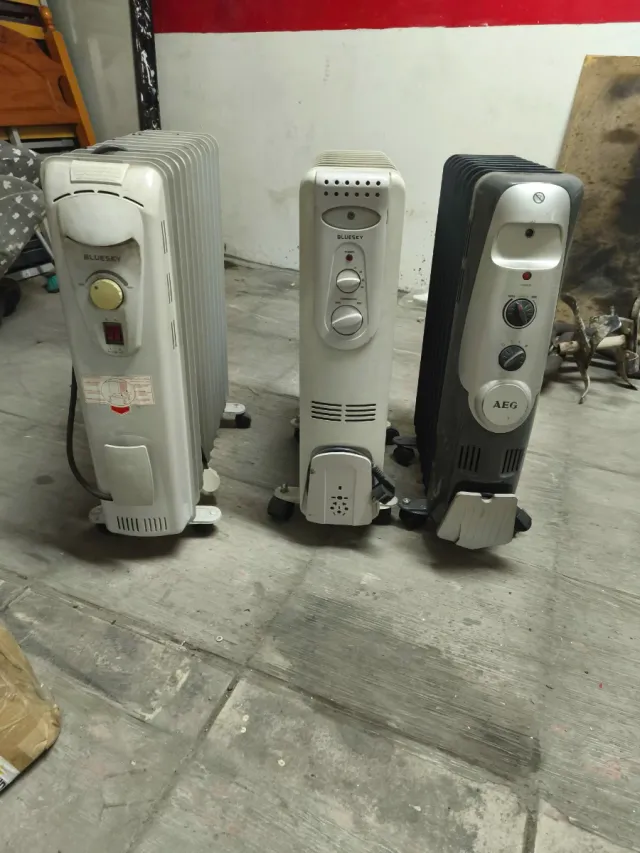 Estufas Bluesky Blancas y Grises