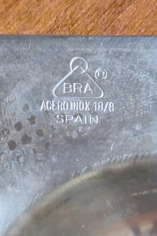 Bandejas de acero inoxidable Bra 18/8