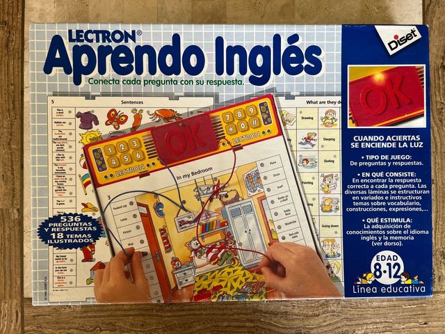 Juego Lectron Aprendo Inglés