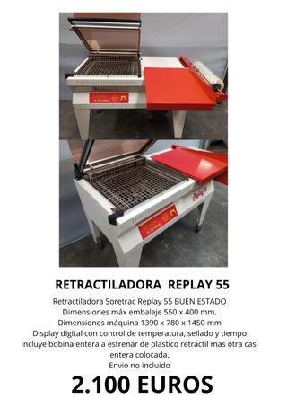 Retractiladora Soretrac Replay 55