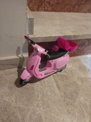 Moto Barbie Rosa