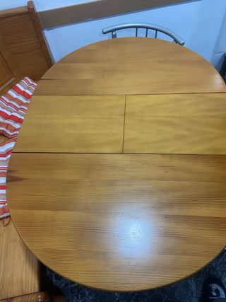 Conjunto Muebles Cocina Madera y Cristal