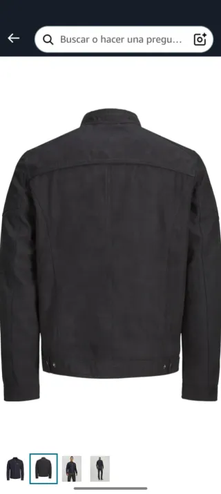 Chaqueta Jack & Jones Talla L Negra