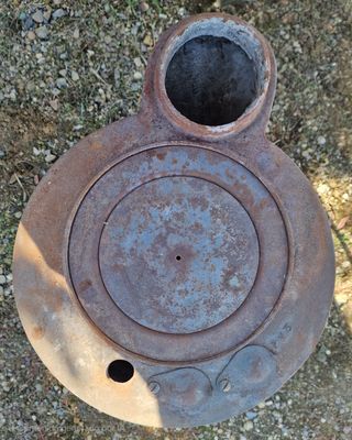 Estufa de hierro fundido