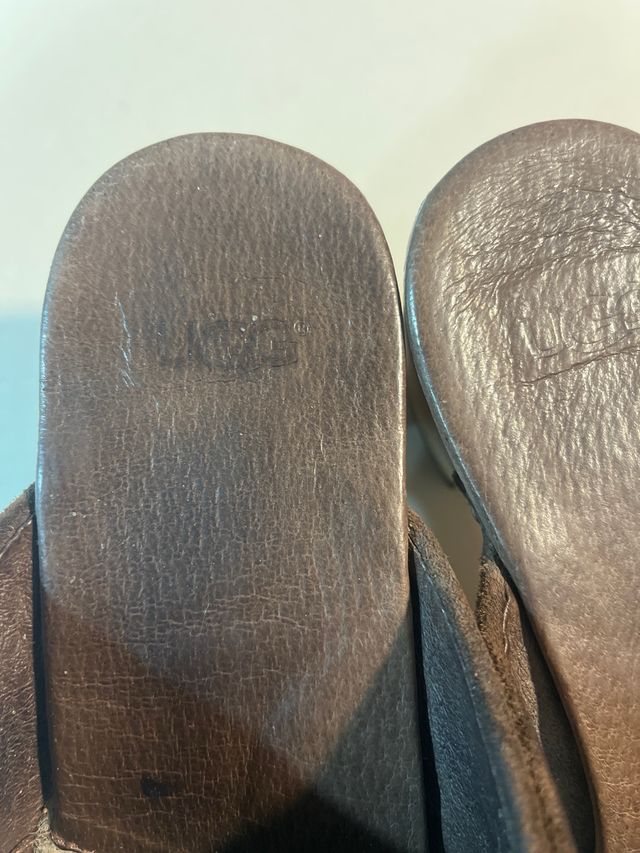 Zuecos UGG Ante Marrón Chocolate Originales