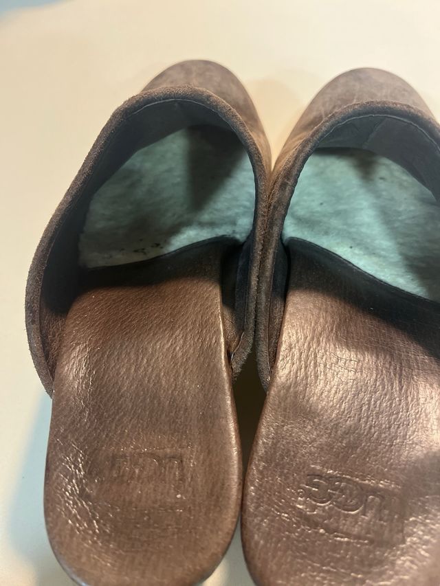 Zuecos UGG Ante Marrón Chocolate Originales