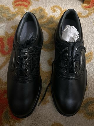 Zapatos de golf FootJoy de piel negros talla 8 US