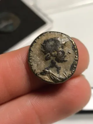 Moneda Romana Capadocia Adriano