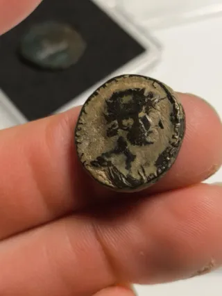 Moneda Romana Capadocia Adriano