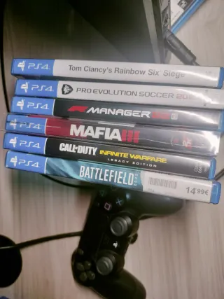 Playstation 4 PS4 Negra/Gris