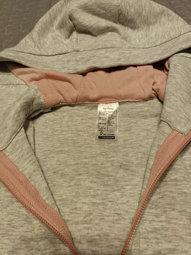 Sudadera con capucha y cremallera niña 10 11 años