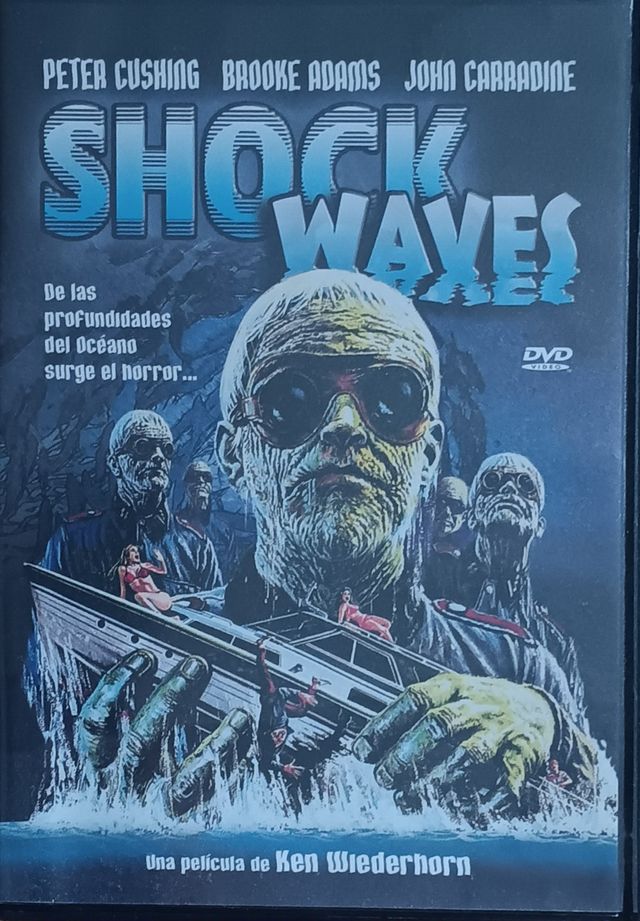 DVD Shock Waves - Película de Terror - Zombis